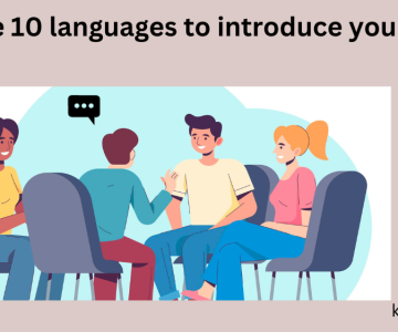 10 languages to introduce yourself